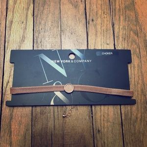 Gold choker